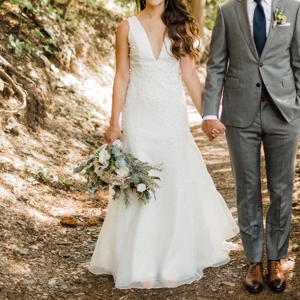 BHLDN Jenny Yoo Maynard Wedding Gown - Picture 4 of 8